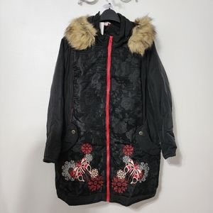 SOLD!! Joe Browns Embroidered Brocade Coat NWT
